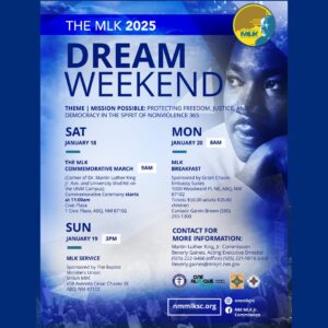 The MLK 2025 Dream Weekend, listing details for most of the events described in this article