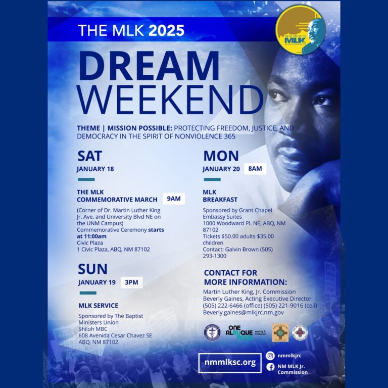 The MLK 2025 Dream Weekend, listing details for most of the events described in this article