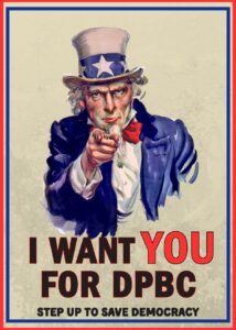 I want YOU for DPBC!