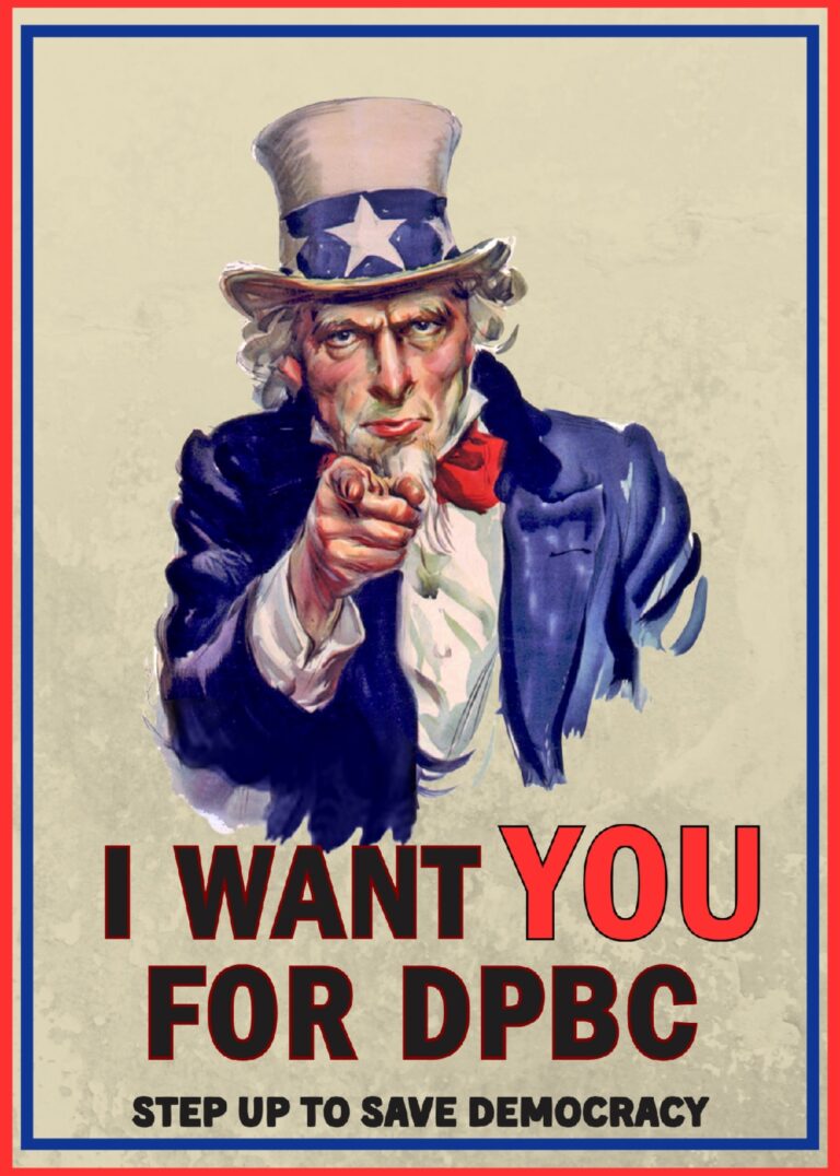 I want YOU for DPBC!