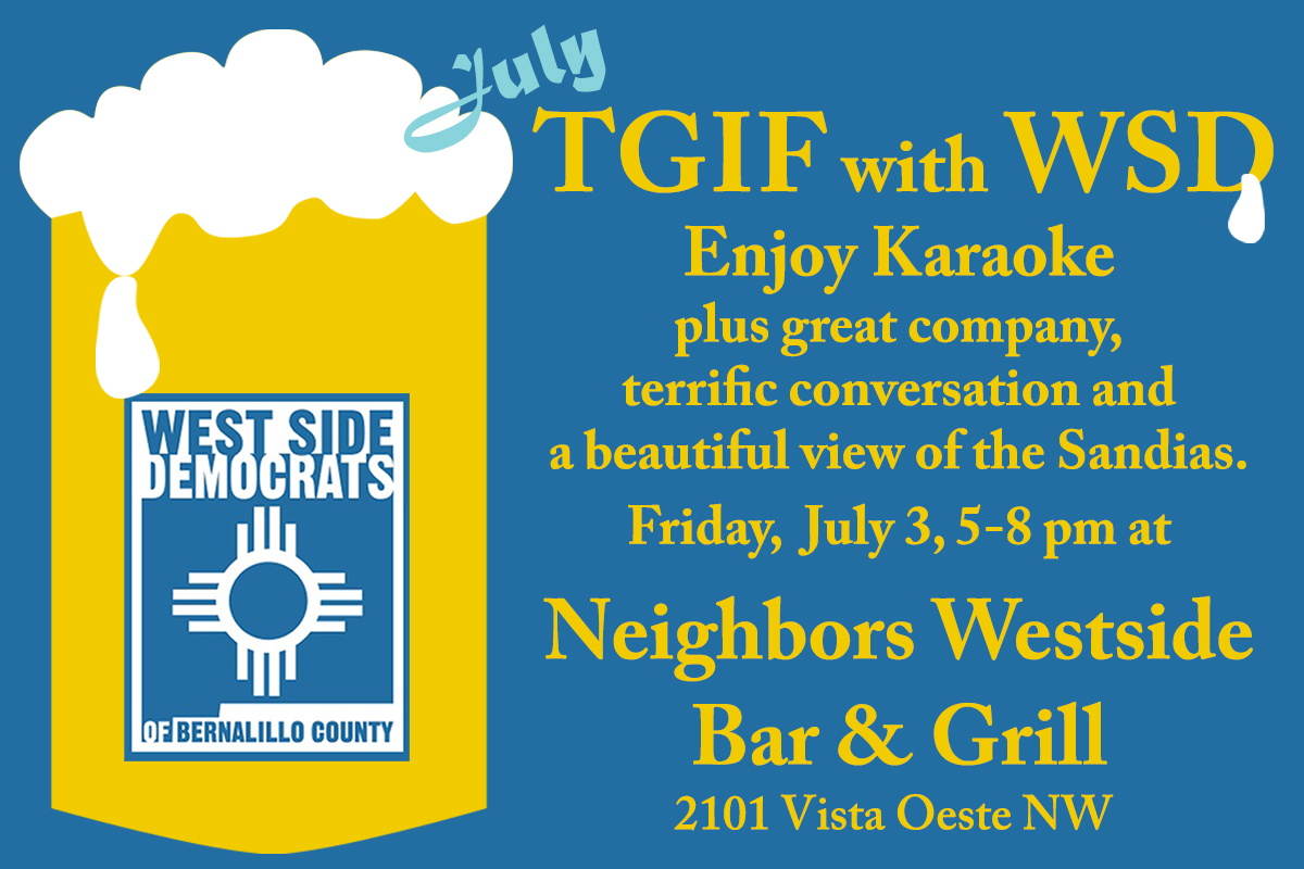 July TGIF with WSD