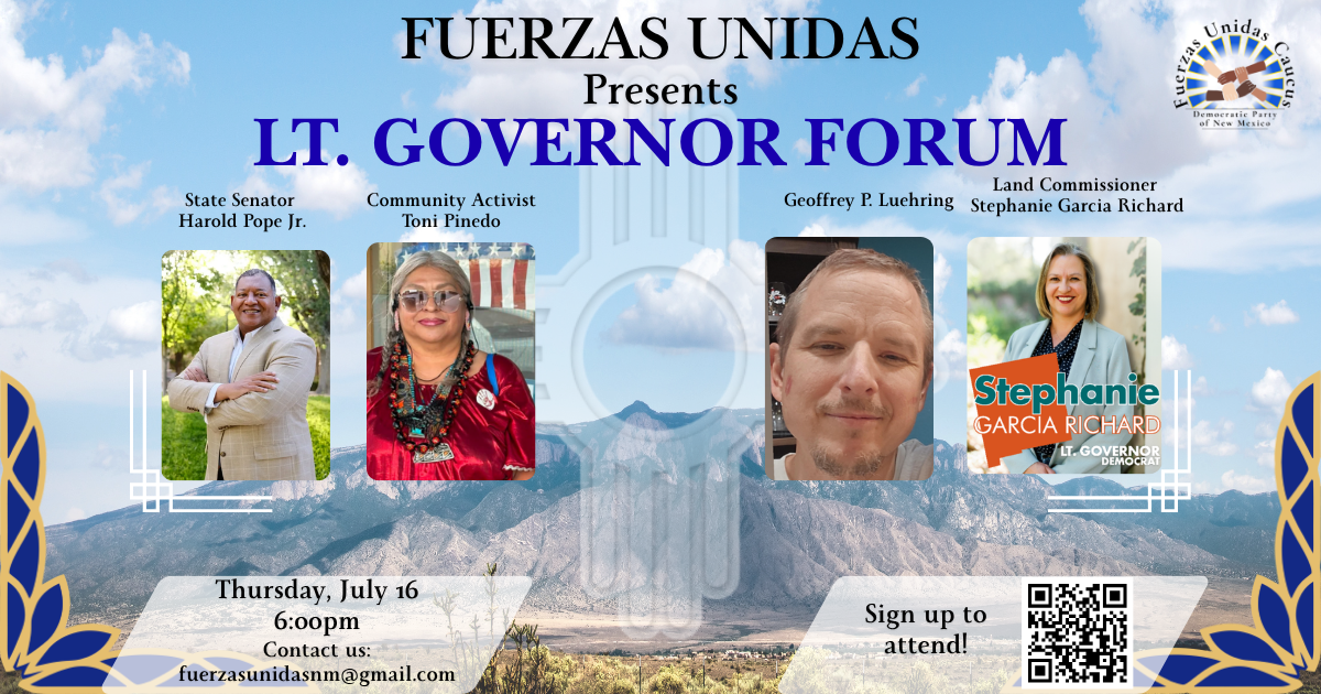 Fuerzas Unidas Presents Lt. Governor Forum