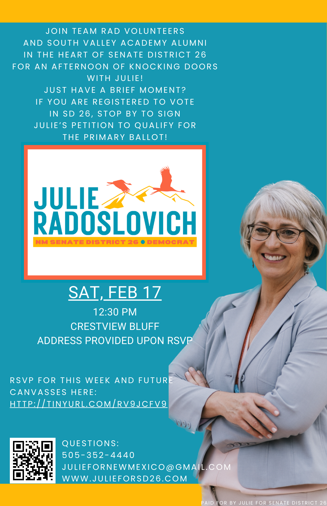 Julie-For-NM-Senate-Event-Flyer-8-1 image